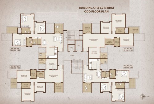 Images for Cluster Plan of Sukhwani Sepia sepia Images for Cluster Plan of Sukhwani Sepia
