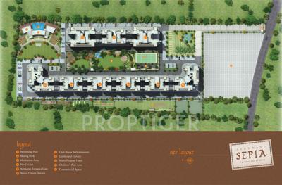 sepia Images for Layout Plan of Sukhwani Sepia