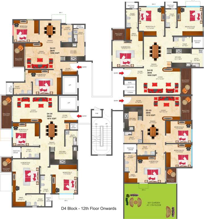  raj etternia Images for Cluster Plan of SNN Raj Etternia