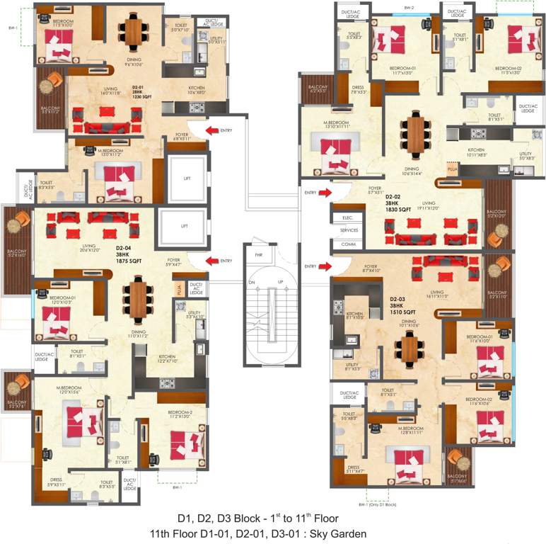  raj etternia Images for Cluster Plan of SNN Raj Etternia
