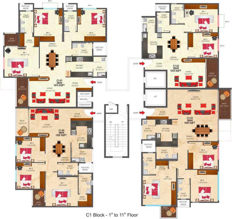  raj etternia Images for Cluster Plan of SNN Raj Etternia