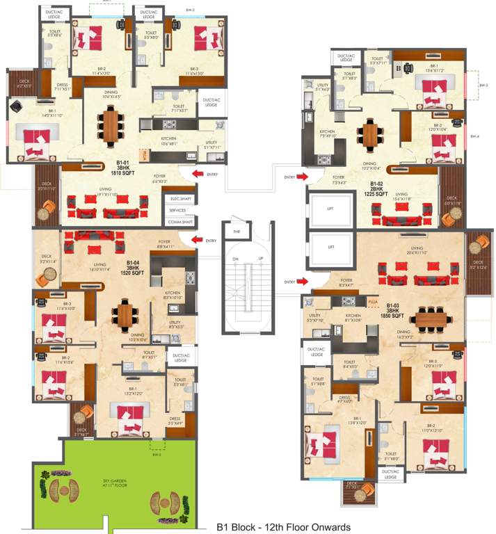  raj etternia Images for Cluster Plan of SNN Raj Etternia