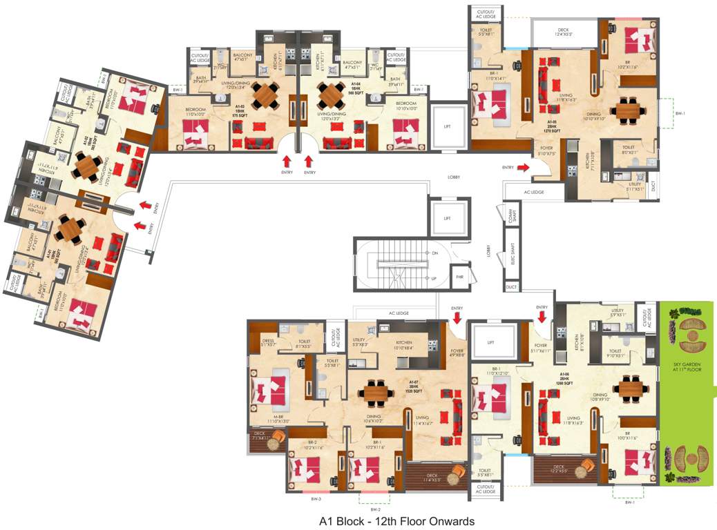  raj etternia Images for Cluster Plan of SNN Raj Etternia