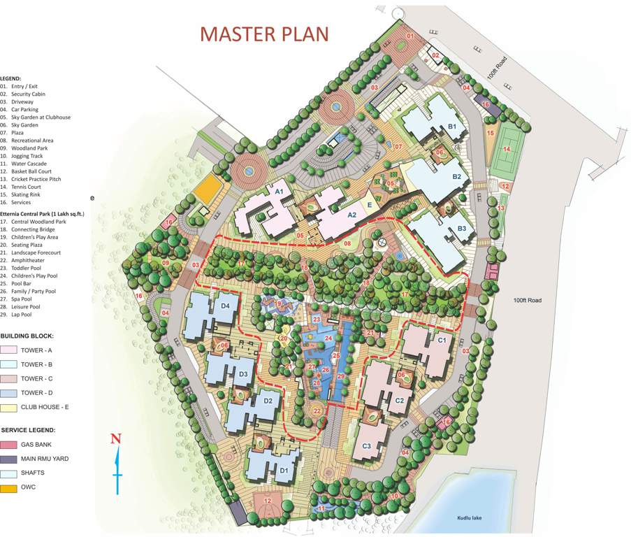  raj etternia Images for Master Plan of SNN Raj Etternia