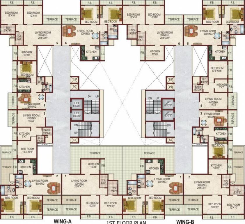 Images for Cluster Plan of Lakhani Exotica
