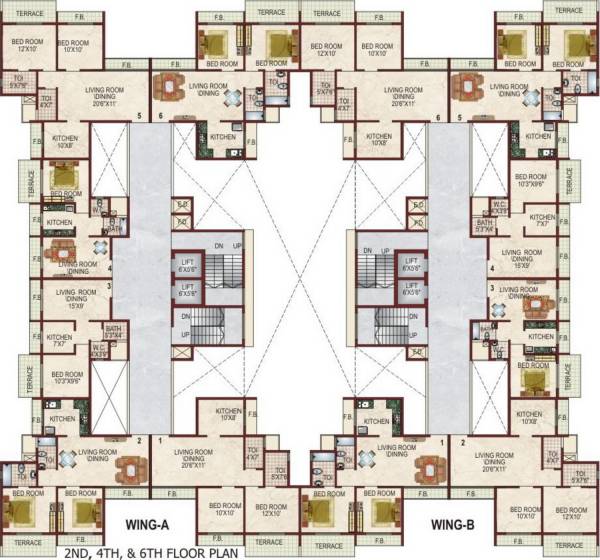 Images for Cluster Plan of Lakhani Exotica Images for Cluster Plan of Lakhani Exotica