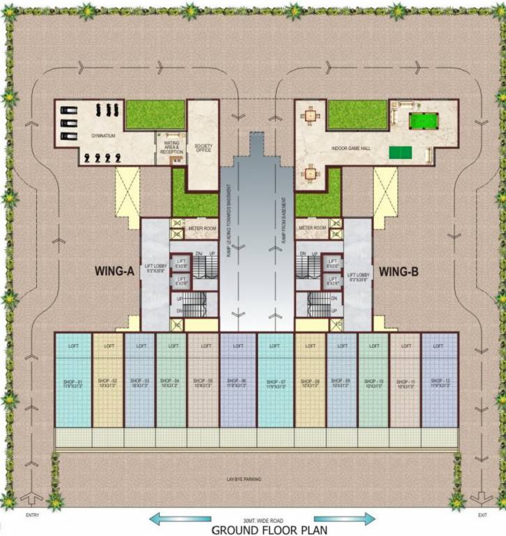 Images for Cluster Plan of Lakhani Exotica