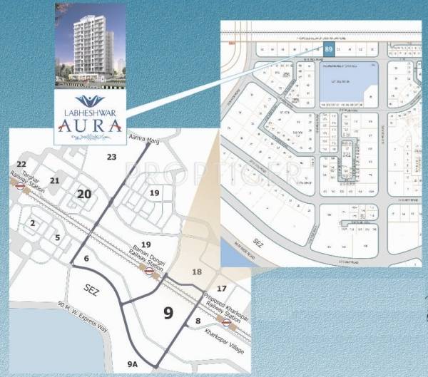 shree-labheshwar aura Location Plan