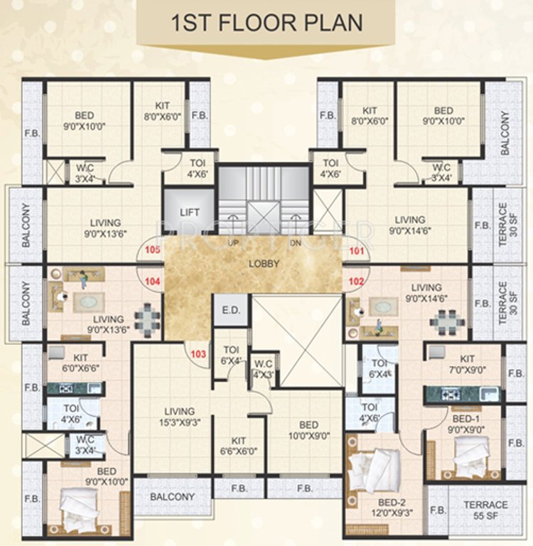 Images for Cluster Plan of Devkrupa Dev Arpan