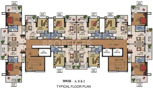  kimberly-suits Images for Cluster Plan of Eminence Kimberly Suits
