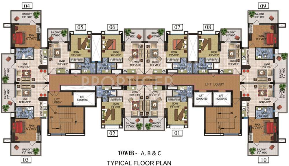  kimberly suits Images for Cluster Plan of Eminence Kimberly Suits