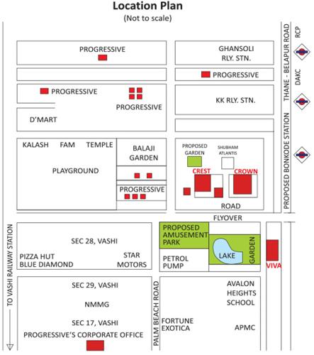  viva Images for Location Plan of Progressive Viva