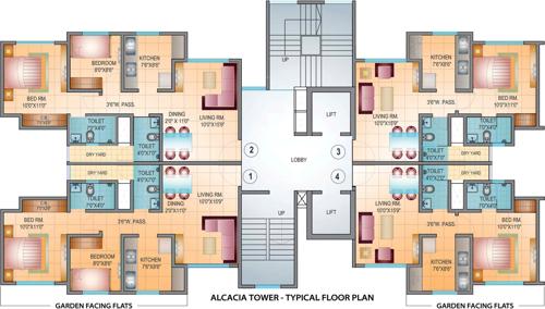Images for Cluster Plan of Damji Shamji Mahavir Kalpavruksha