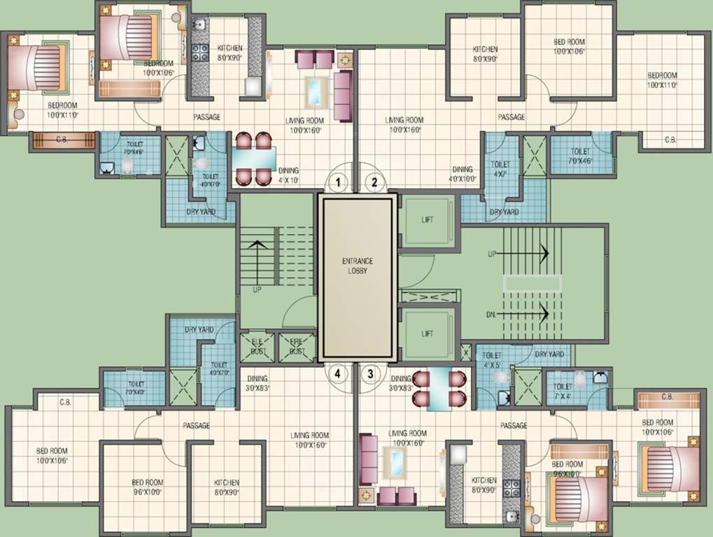 Images for Cluster Plan of Damji Shamji Mahavir Kalpavruksha
