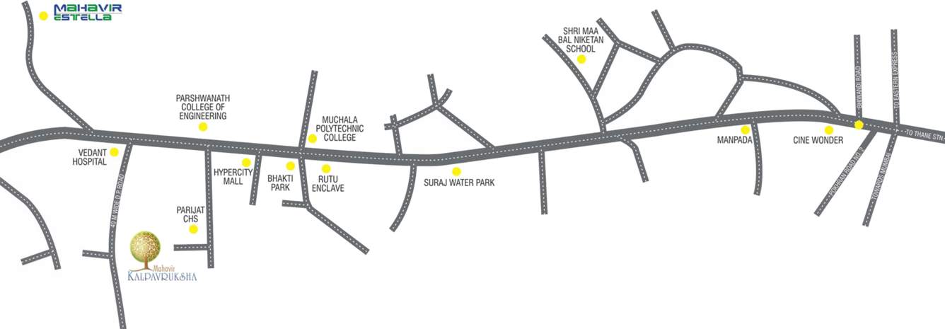 Images for Location Plan of Damji Shamji Mahavir Kalpavruksha