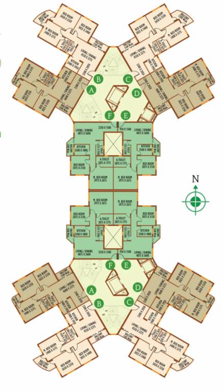 megacity Phase3 Block 1, Block 2 Cluster Plan