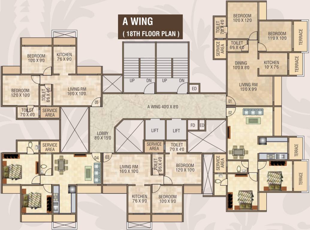 Images for Cluster Plan of Devkrupa Dev Luxuria