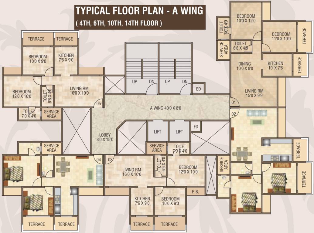 Images for Cluster Plan of Devkrupa Dev Luxuria
