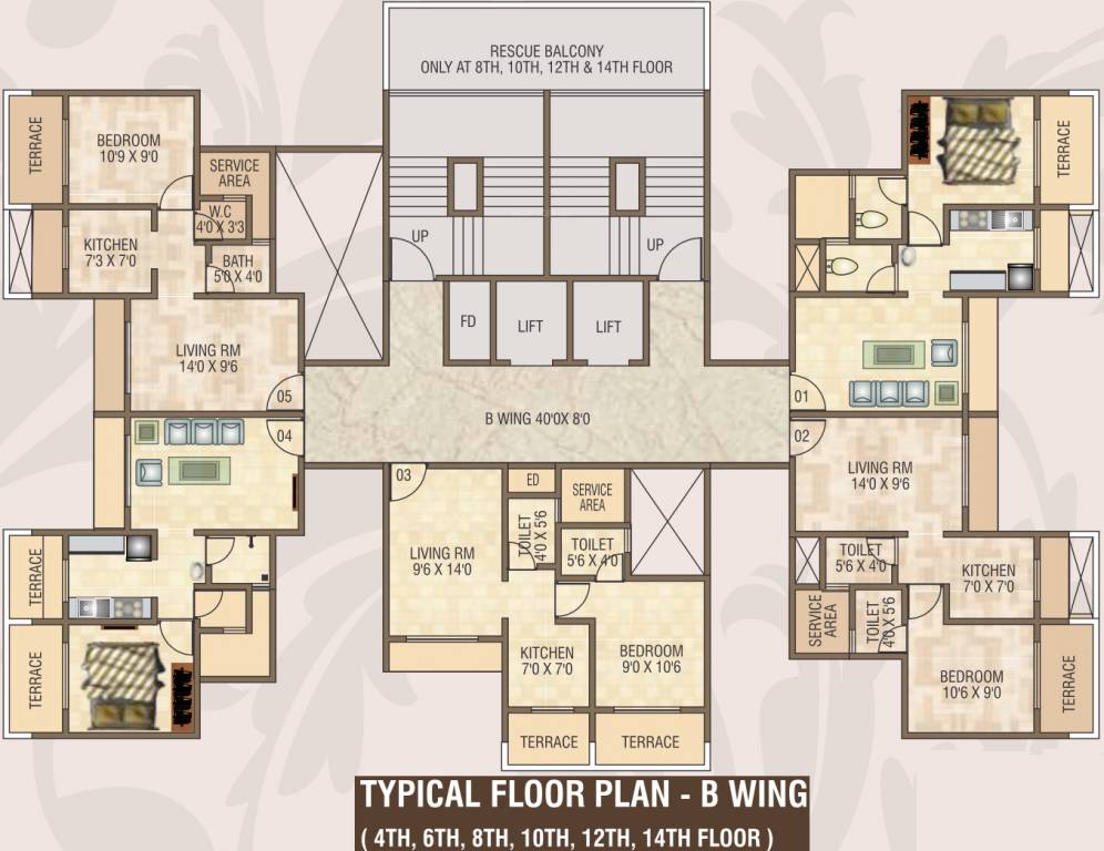 Images for Cluster Plan of Devkrupa Dev Luxuria