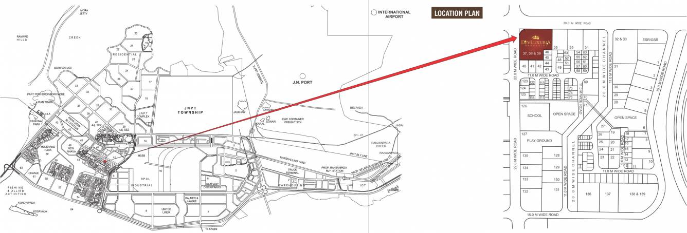 Images for Location Plan of Devkrupa Dev Luxuria