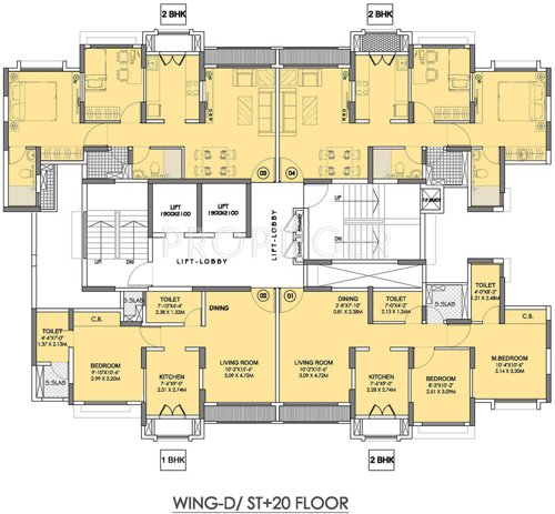 Images for Cluster Plan of Rustomjee Urbania Atelier