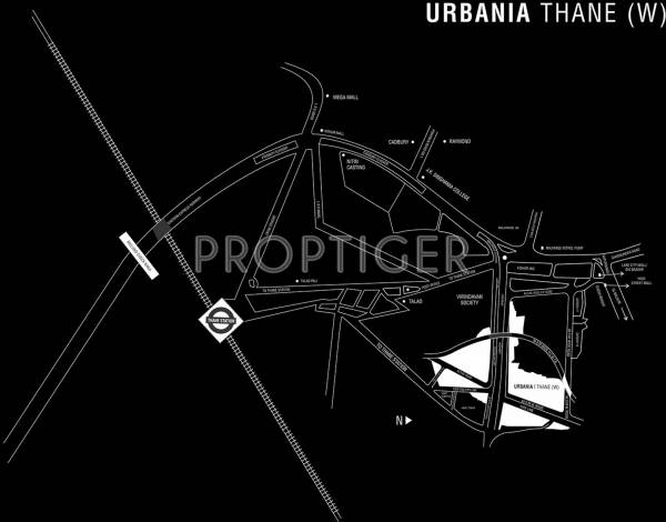 Images for Location Plan of Rustomjee Urbania Atelier