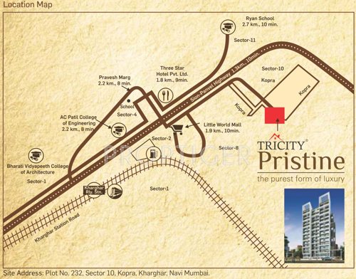  pristine Images for Location Plan of Tricity Pristine