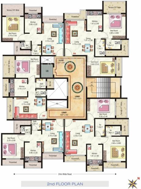Images for Cluster Plan of Jai Ganesh Residency