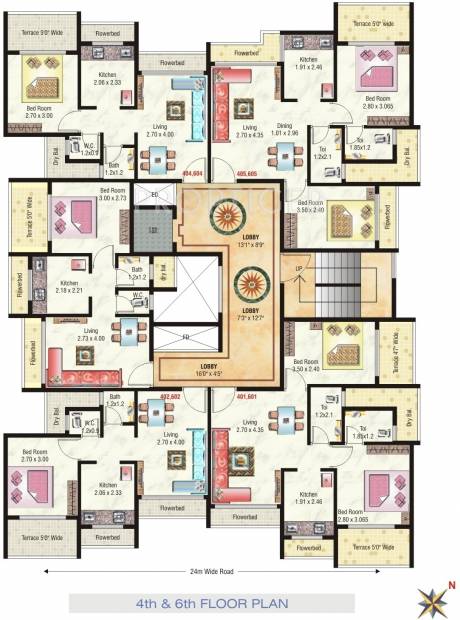 Images for Cluster Plan of Jai Ganesh Residency
