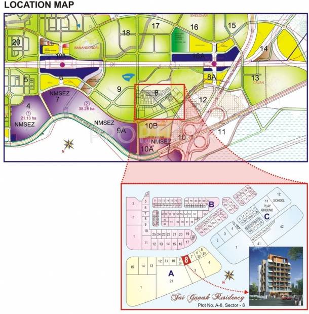 Images for Location Plan of Jai Ganesh Residency