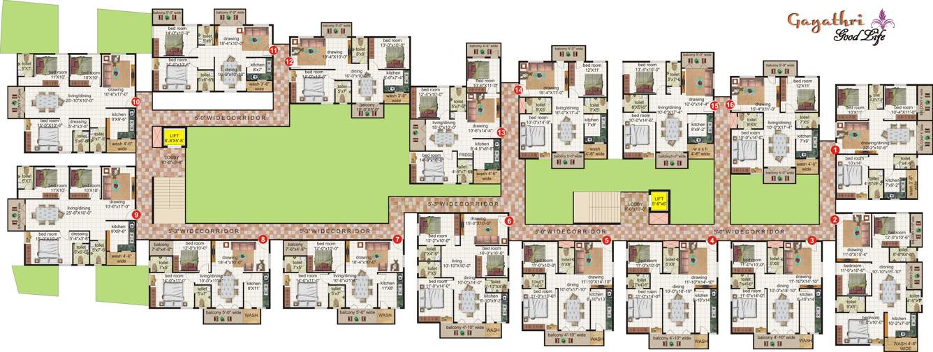  good life Images for Cluster Plan of Gayathri Good Life