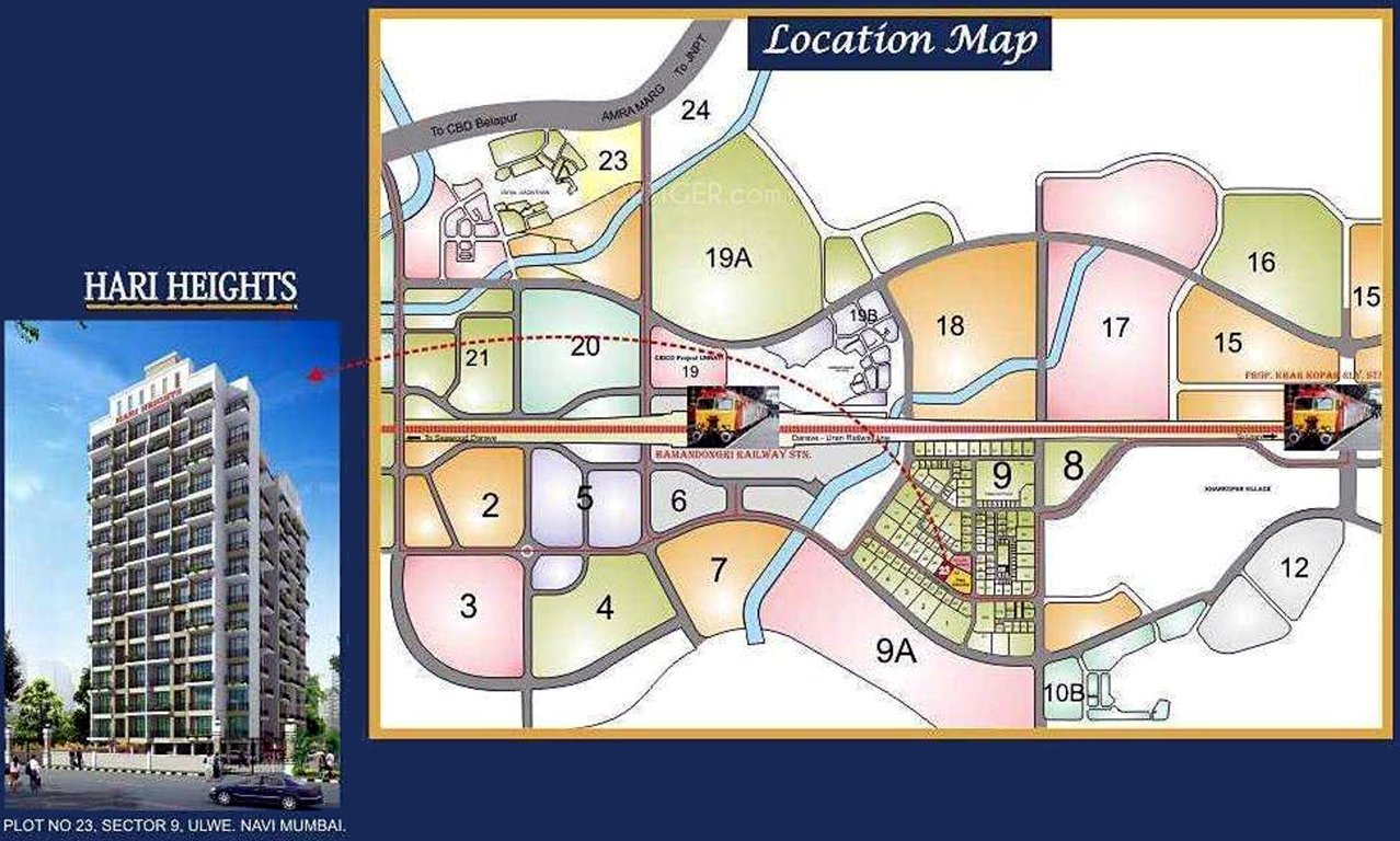 Images for Location Plan of Bhagwati Hari Heights