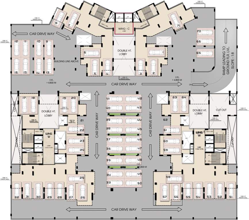  bay bliss Images for Cluster Plan of Bhagwati Bay Bliss