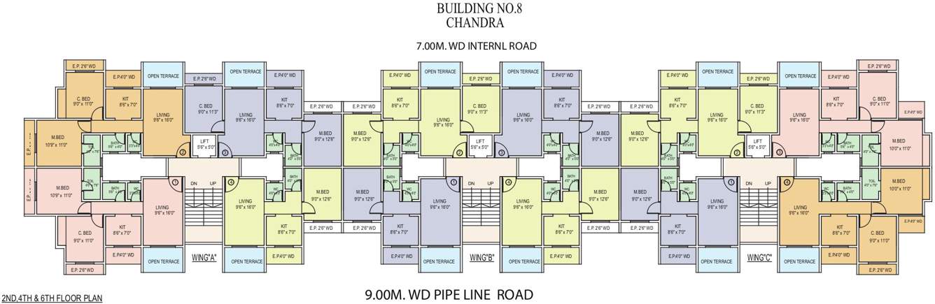  sarvodaya nagar Images for Cluster Plan of Happy Home Sarvodaya Nagar