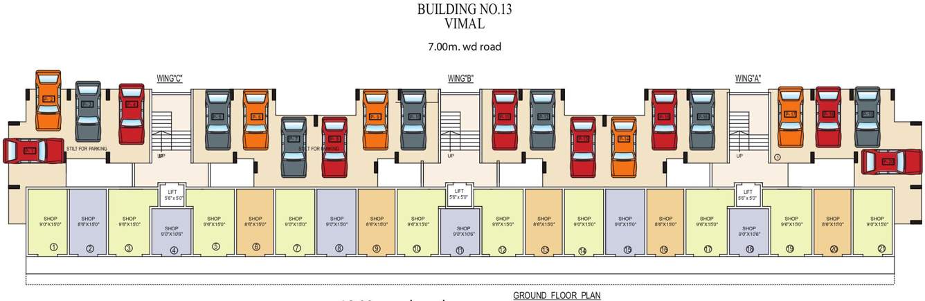  sarvodaya nagar Images for Cluster Plan of Happy Home Sarvodaya Nagar