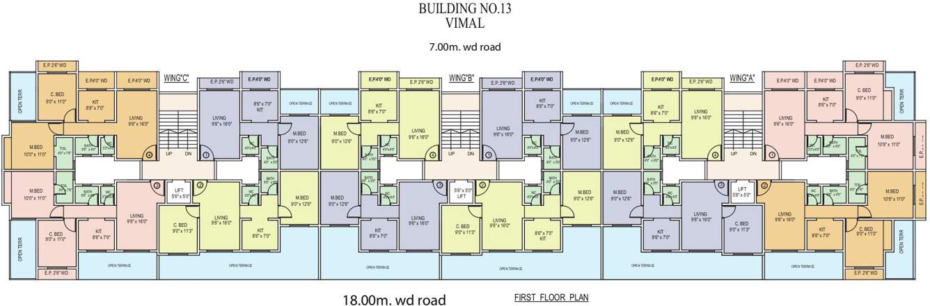 sarvodaya nagar Images for Cluster Plan of Happy Home Sarvodaya Nagar