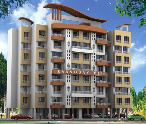  sarvodaya-deep Images for Elevation of Happy Home Group Mumbai Sarvodaya Deep