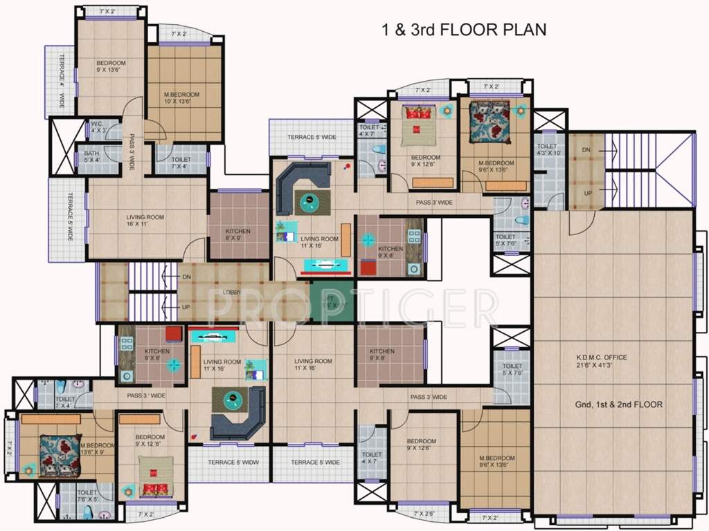 Images for Cluster Plan of Happy Home Group Mumbai Sarvodaya Valley
