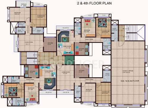Images for Cluster Plan of Happy Home Group Mumbai Sarvodaya Valley