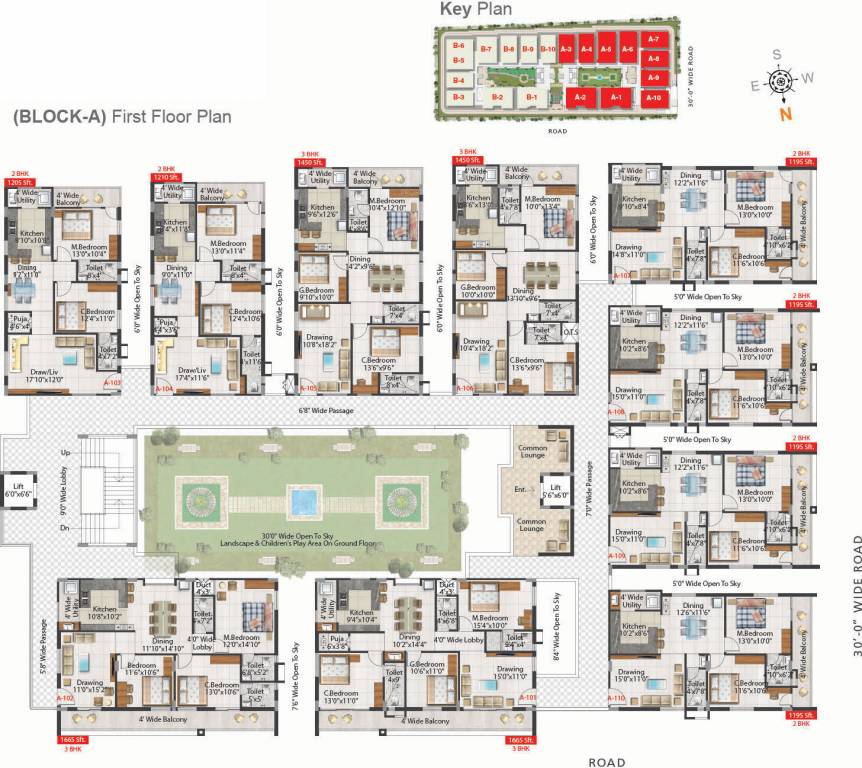 Images for Cluster Plan of Aakruthi Aura Springs