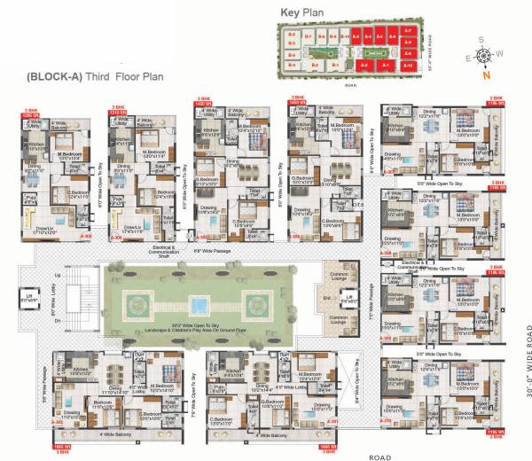 Images for Cluster Plan of Aakruthi Aura Springs