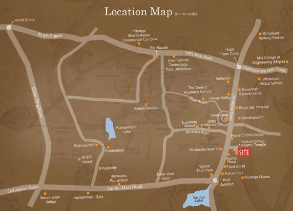 Images for Location Plan of Aakruthi Aura Springs