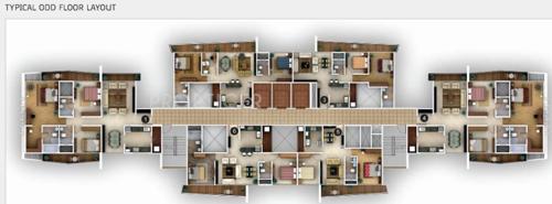 Images for Cluster Plan of Amanora Gateway Towers I