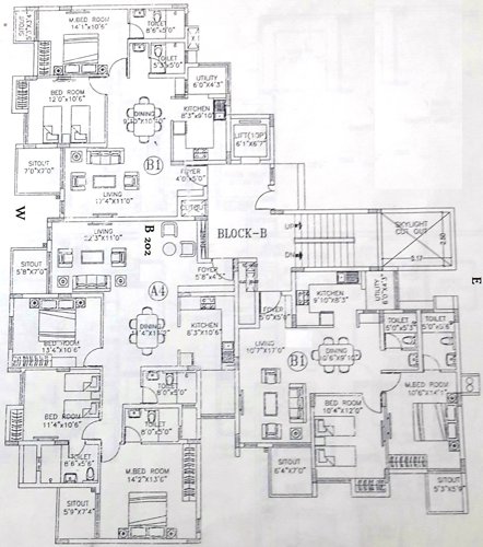  palms Images for Cluster Plan of Bren Palms