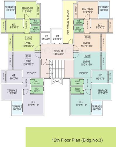 Images for Cluster Plan of Happy Home Sarvodaya Leela