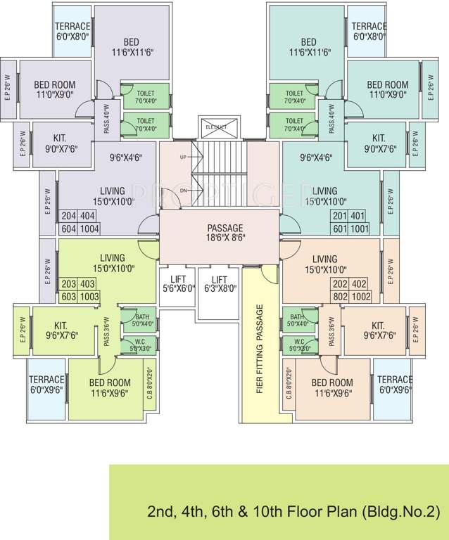 Images for Cluster Plan of Happy Home Sarvodaya Leela