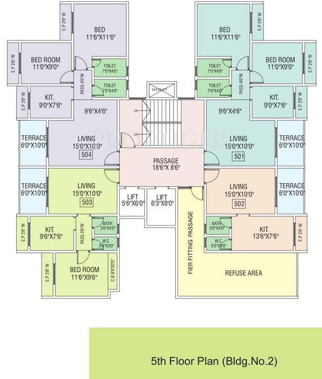 Images for Cluster Plan of Happy Home Sarvodaya Leela