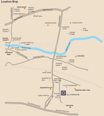  altorios Images for Location Plan of Akshar Altorios