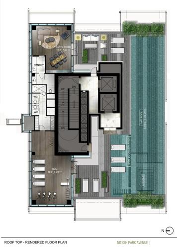  park-avenue Images for Cluster Plan of Nitesh Park Avenue