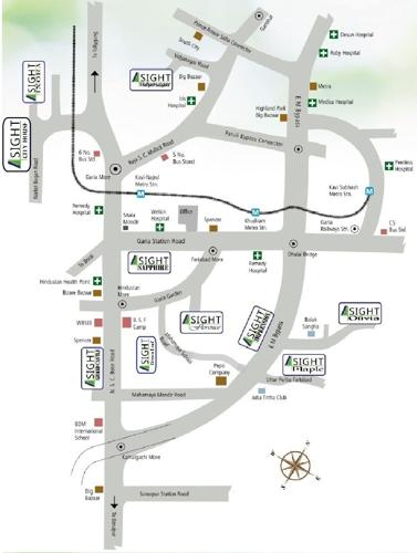  4-sight-impression Images for Location Plan of Ganguly 4 Sight Impression